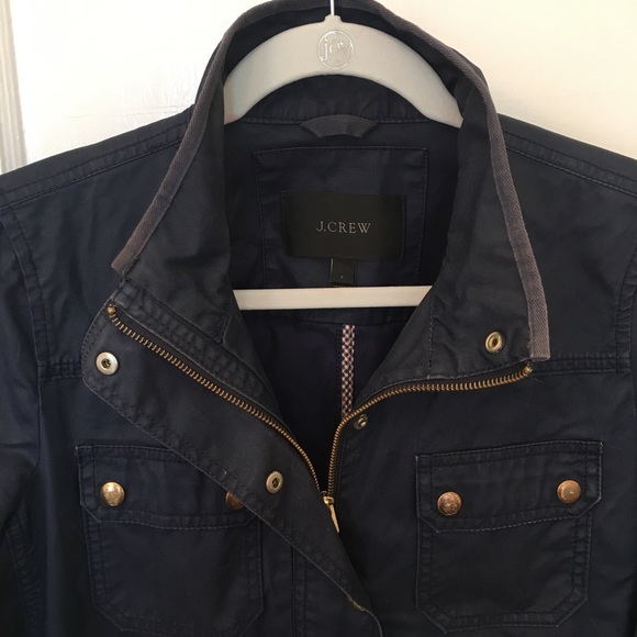 💗HOST PICK!💗J. Crew Navy Utility Jacket - Picture 4 of 15